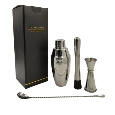 GIFT BOX DE 4 PIEZAS SET DE COCTELERIA