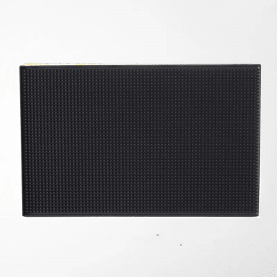 BAR MAT NEGRO RECTANGULAR 30X15X1CM