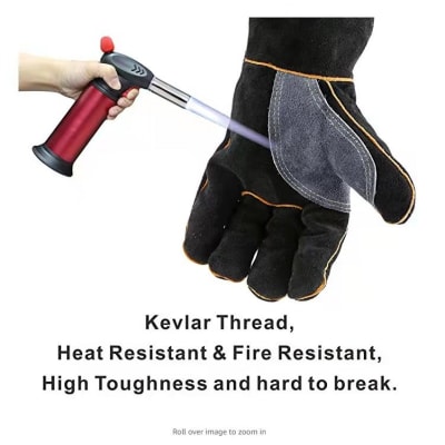 GUANTES DE CUERO PARA PARRILA TERMO-AISLANTES1