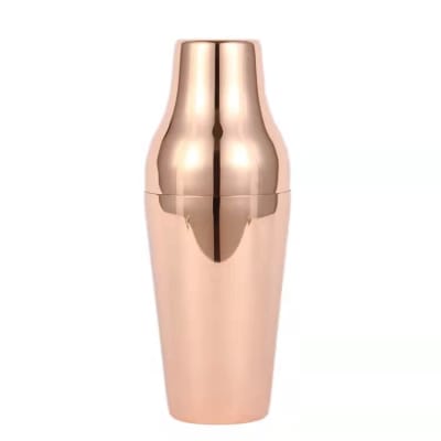 COCTELERA BOSTON 2 PIEZAS FRANCESA 650ML ROSE GOLD