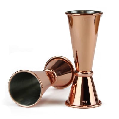 JIGGER ALTO 30/60 ML DISEÑO JAPONES ROSE GOLD