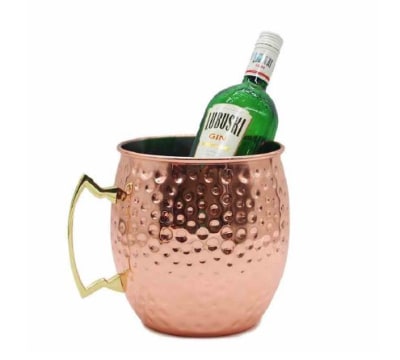 THB - HIELERA 5 LTS DE COBRE MARTILLADO1