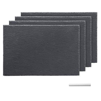 TABLA DE PIEDRA NEGRA RECTANGULAR 40X20 CM DIAMETRO1