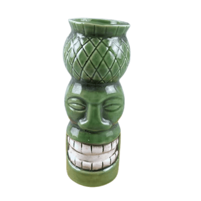 VASO TIKI GREEN SMILE 570ML