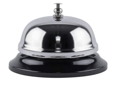 CAMPANAS DE BAR COLOR PLATA