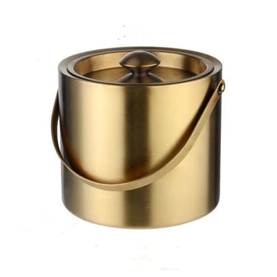 HIELERA COBRE CON TAPA EN ALUMINIO 3 LITROS