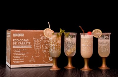 ECO COPAS DE CARRETE SET DE 6