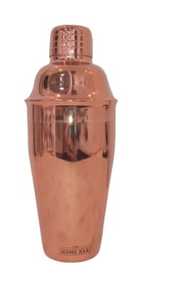 COCTELERA ROSE GOLD COBBLER 3 PIECES 550 ML