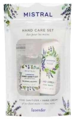 ALCOHOL GEL + CREMA DE MANO MISTRAL DE LAVANDA