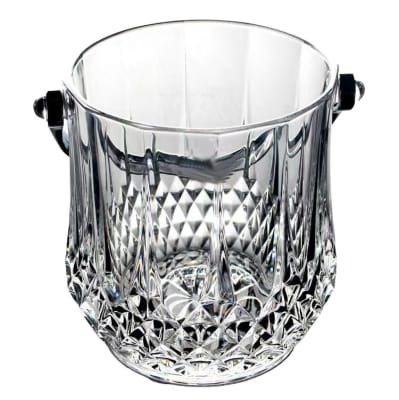 HIELERA 1 LT ACRILICO TRANSPARENTE 22X12 CM