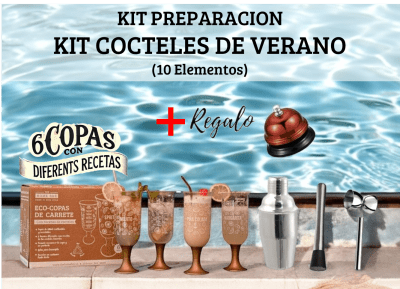 KIT PREPARACION COCTELES DE VERANO