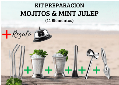 KIT PREPARACION MOJITO & MINT JULEP