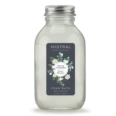 Espuma de baño 250ml Mistral Classic Collection WHITE FLOWERS