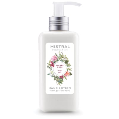 Locion de manos 300ml Mistral, Lychee Rose Classic Collection