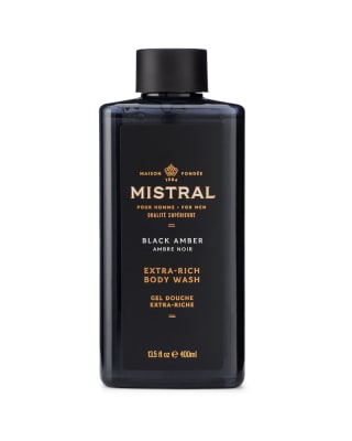 GEL DE DUCHA MISTRAL HOMBRE 400ml BLACK AMBER1