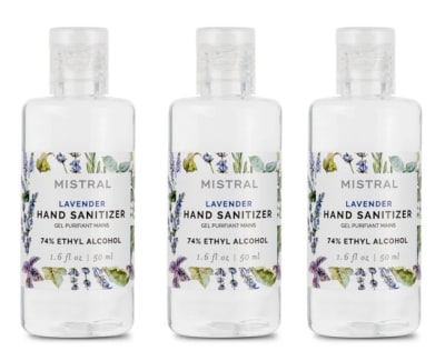 PACK 3 SANITIZADORES DE MANOS 3x50ML LAVENDA