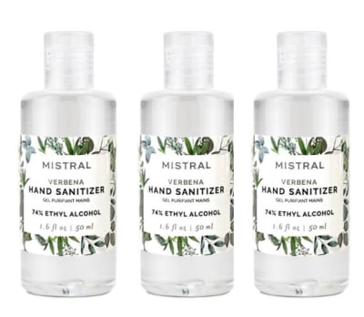 PACK 3 SANITIZADORES DE MANOS 3x50ML VERBENA