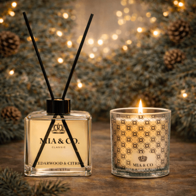 Pack Cedarwood & Citrics Difusor mas Vela