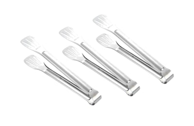 SET DE PINZAS DE METAL PARA ALIMENTOS