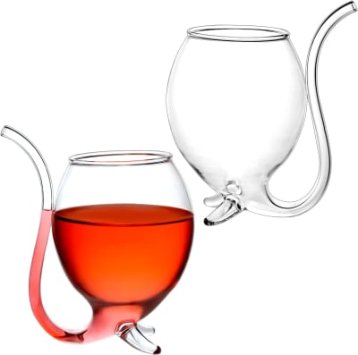 SET DE 2 PIPE COCTEL GLASSES DE 300ML