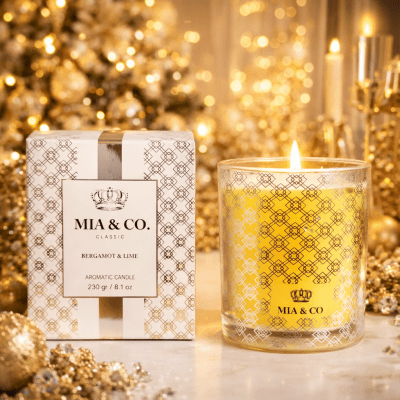 VELA CLASSIC BERGAMOT & LIME (BERGAMOTA Y LIMA) CITRICO SUAVE