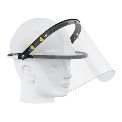 Facial al Casco con Mica Transparente