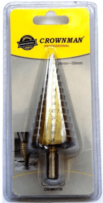 Broca Escalonada Crownman 4-39mm Broca Escalonada | CM-BR1139