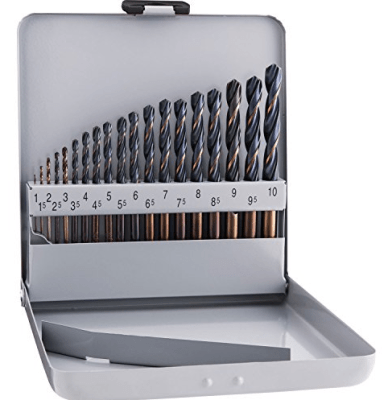 Juego de Brocas Alpen 1.0-10.0mm x 0.5mm 19Pcs | 800311100