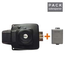Cerradura Eléctrica Scanavini para puertas que abren hacia el interior. Para mampara, bodega, acceso principal, reja u oficina | 2050 CI-N 0