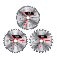 Disco de Corte Einhell x3Uds Madera | SBL SET D 250X30X3.2 T24/42/60