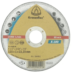 Disco de Corte Inoxidable Klingspor 4 1/2