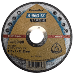 Disco de Corte Inoxidable Klingspor 4 1/2