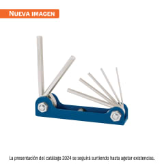Juego Llave Allen Truper 7Pcs Milimetrico | ALL-X-7M