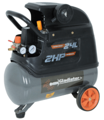 Compresor de Aire Gladiator 24L 2HP