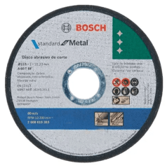 Disco de Corte Inox Bosch 4 1/2