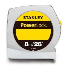Cinta Metrica Stanley 8 Metros Cromada | 33-428M