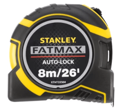Cinta Metrica Stanley 8 Metros Fatmax Auto-Lock | XTHT33504