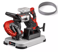 Sierra Huincha Einhell Inalámbrica 18V con base | TE-MB 18/127 U Li Solo