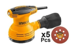 Lijadora RotoOrbital Electrica Ingco 5