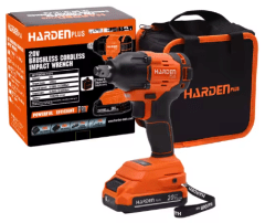 Llave de Impacto Inalámbrico Harden 20V + 2 Baterias |  No.758424 0