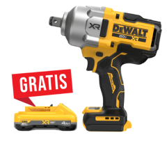 Llave de Impacto Inalambrico DeWalt 20V 2576nm + Bateria + Cargador
