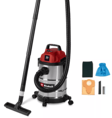 Aspiradora Electrica Einhell 20 Litros 1250w Metalica | TC-VC 2045 S