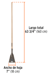 Raspador Truper 137cm | SCR-7 2