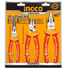 Juego Alicates Ingco 3 Piezas 1000v | HIKPS28318 0