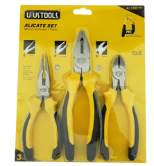 Juego Alicates Uyustools 3 Piezas | AL3SD15