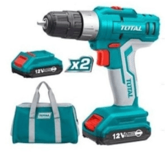 Taladro Inalambrico Total 12V 2Bat1.5Ah | TDLI1222