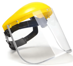 Facial a la Cabeza con Mica Transparente 0