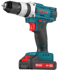 Taladro Inalambrico Ronix 20V 13mm 2Bat2Ah | 8620