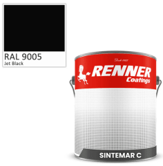Tineta Anticorrosivo Secado Rapido Renner Negro