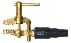 Toma Tierra Bronce 600Amp Con Mordaza | Y600A